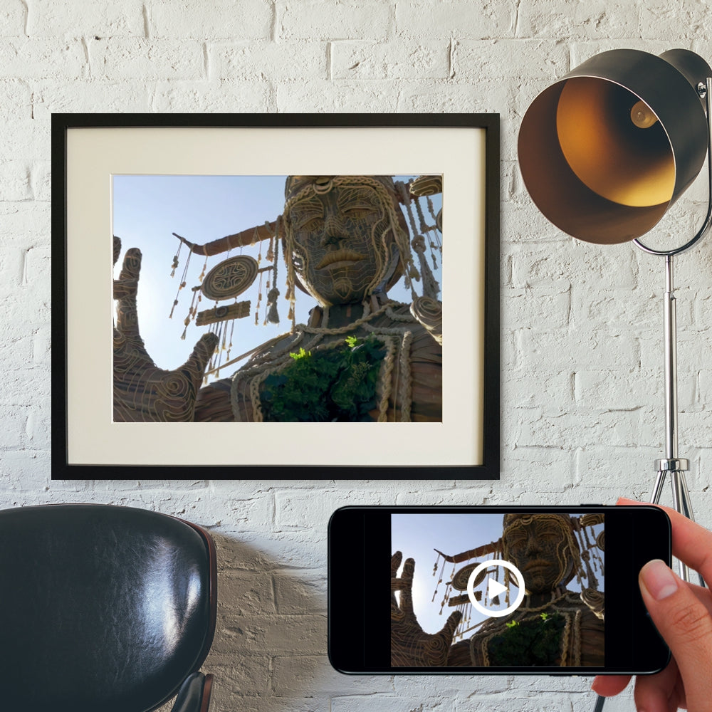 Interactive photo print app demo pic