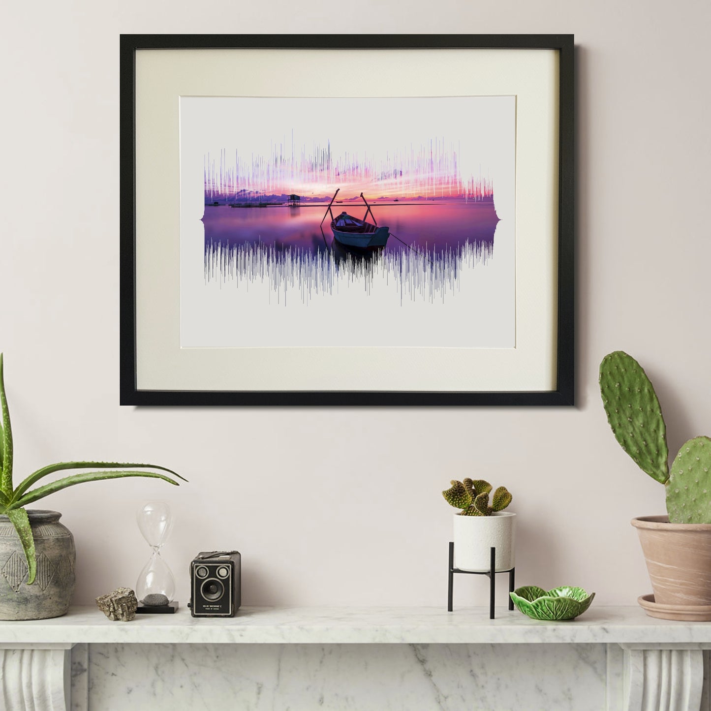 Holiday Memories Playable Soundwave Art Print