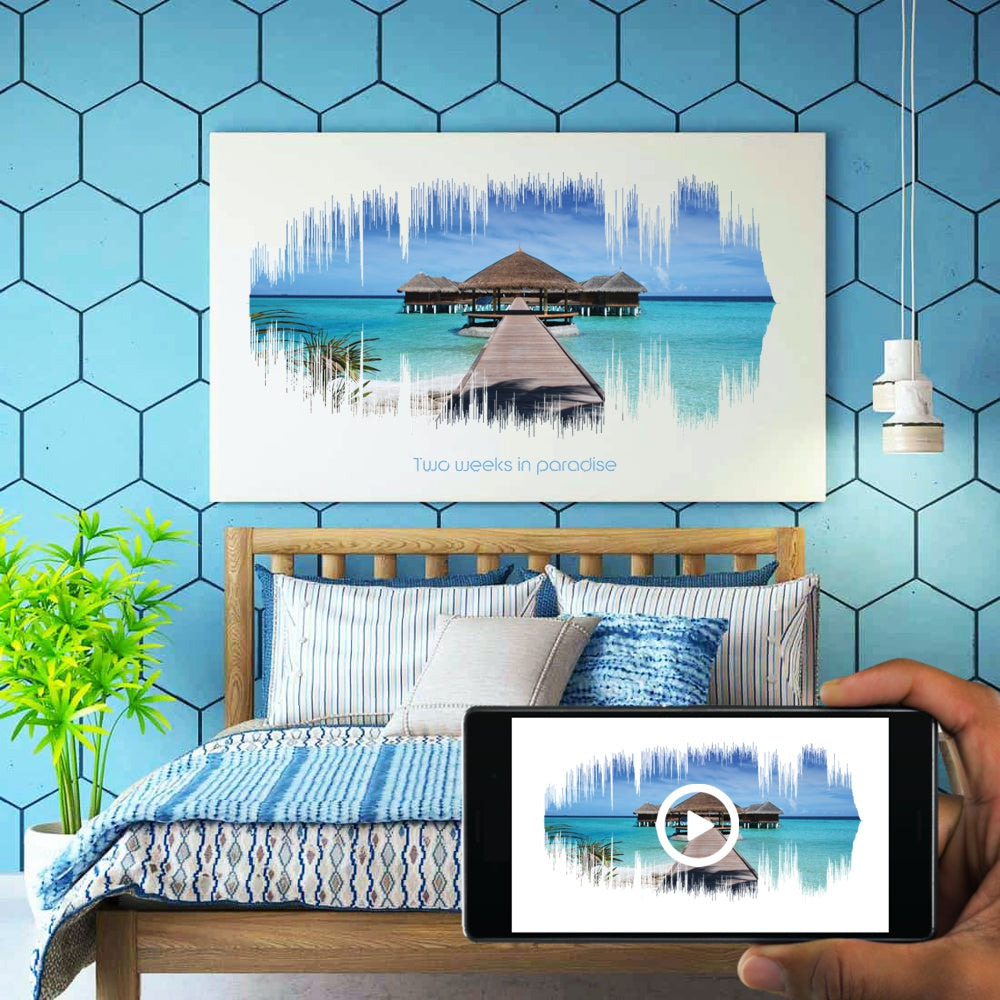 Honeymoon soundwave art print app demo pic