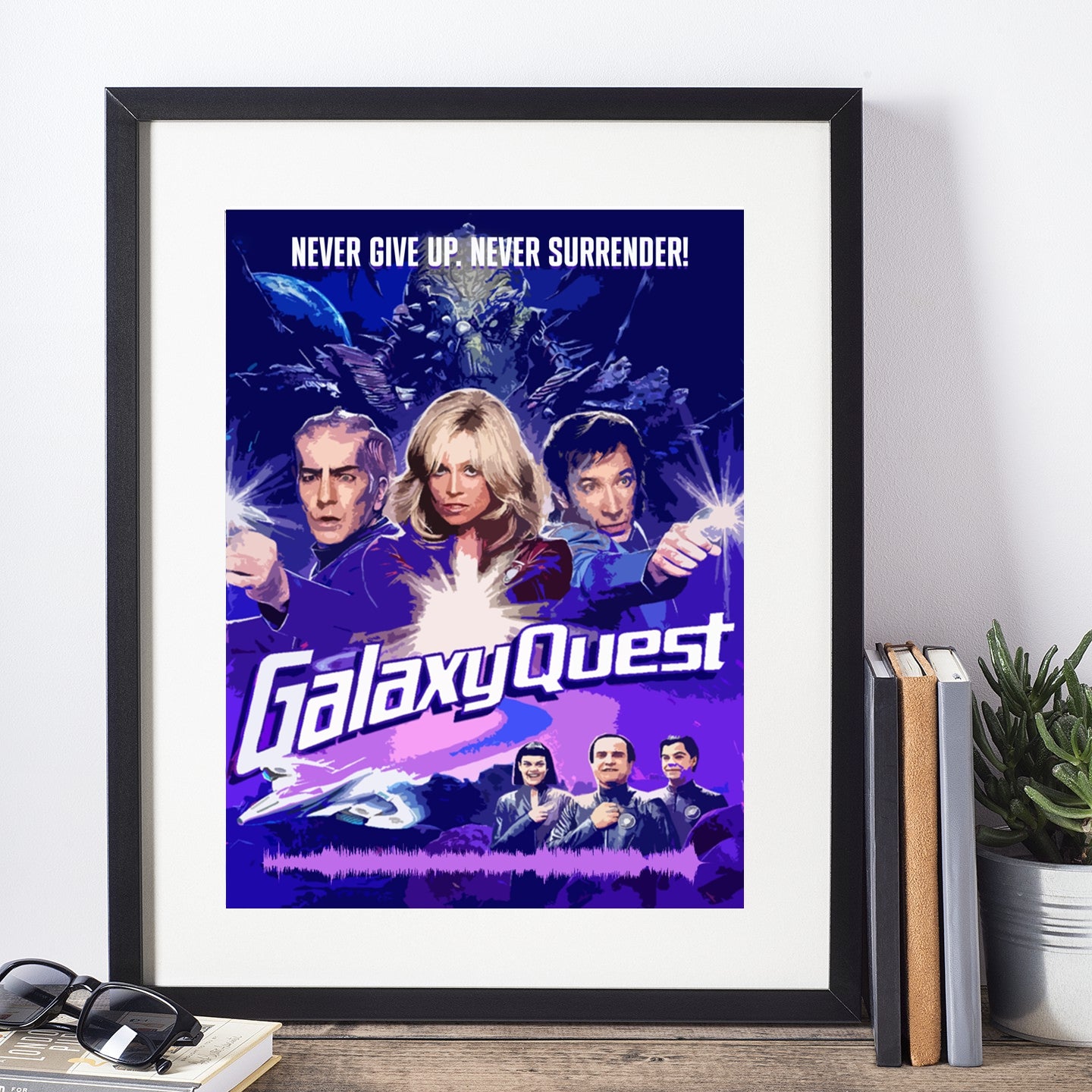 Movie Poster Playable Soundwave Art Print