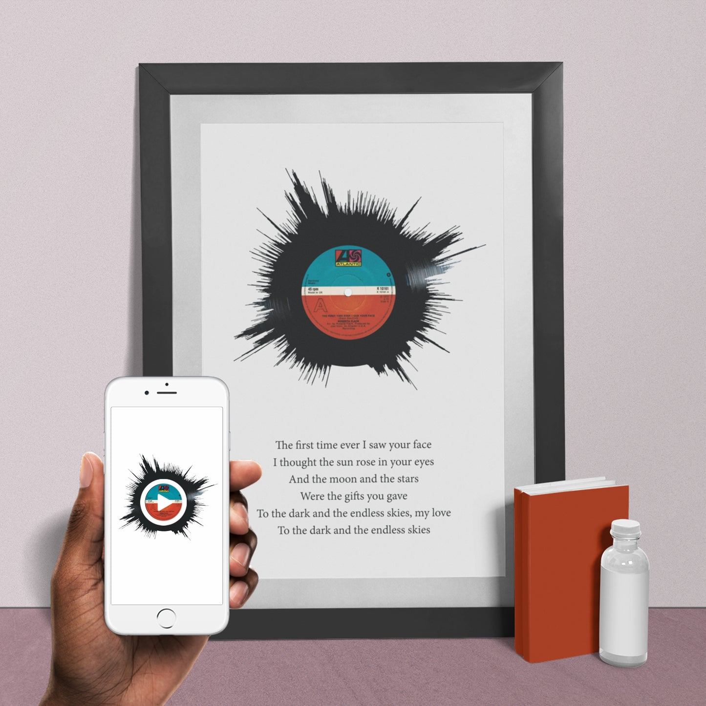 First dance soundwave art app demo pic