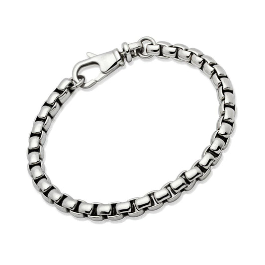 Stainless Steel 8" Box Style Bracelet