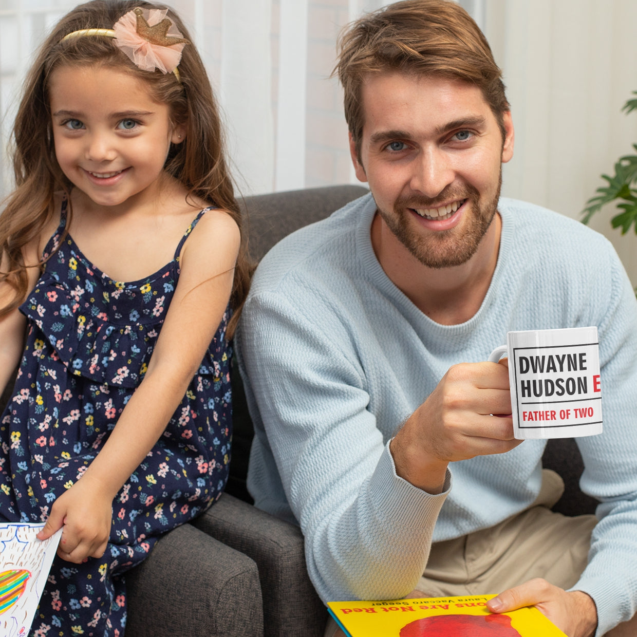 personalised street sign mug