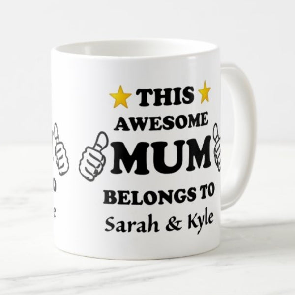 Personalised quirky mug