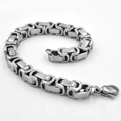 Stainless Steel 8" Box Style Bracelet