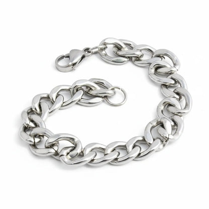 Stainless Steel  7" Curb Link Bracelet