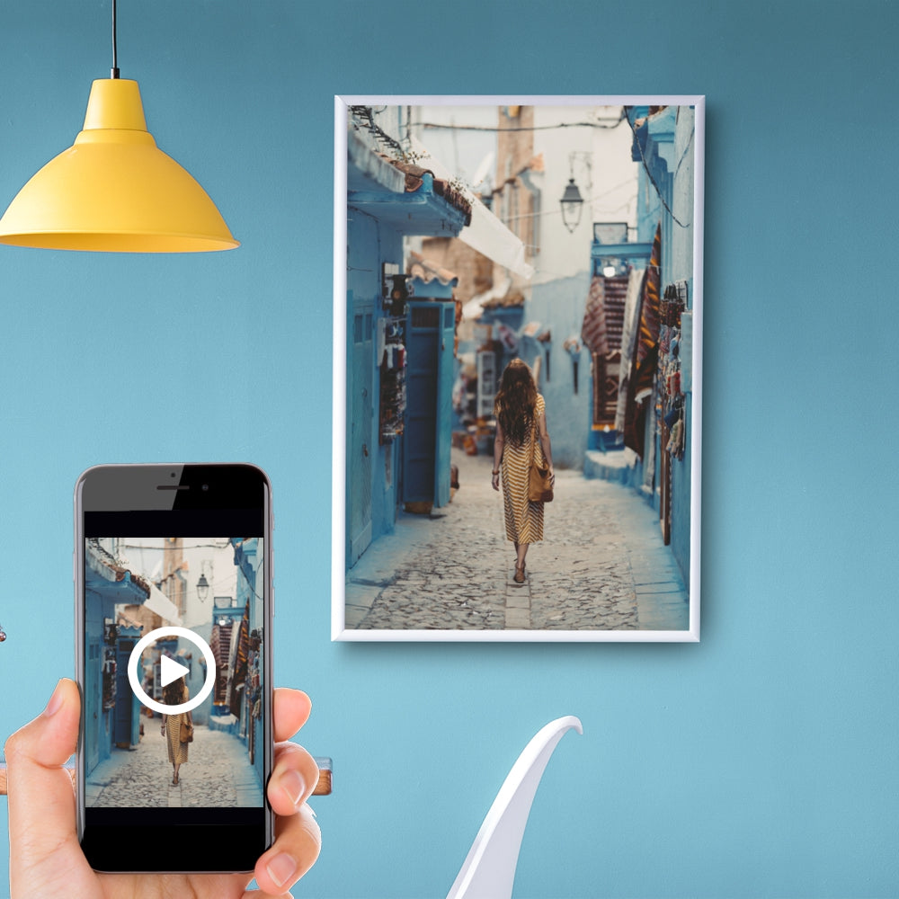 Interactive photo print  app demo pic
