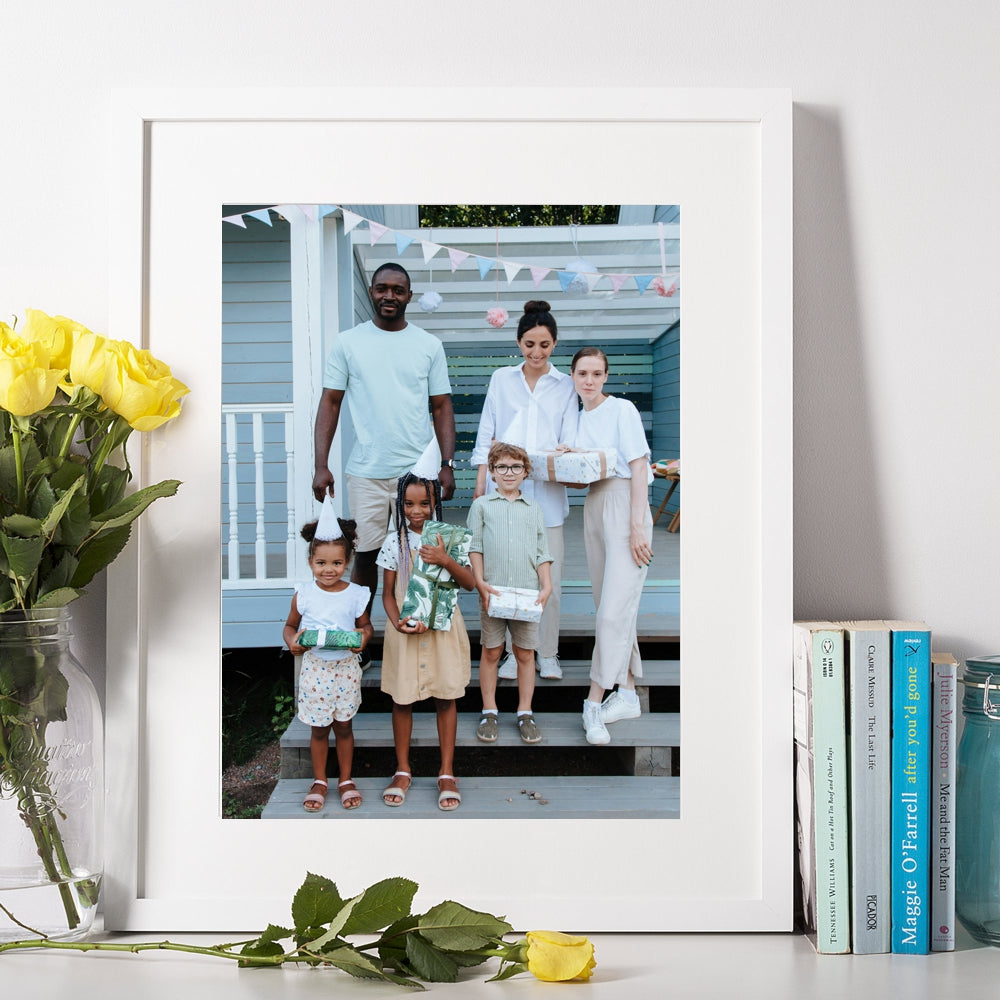 interactive photo print birthday family group pic