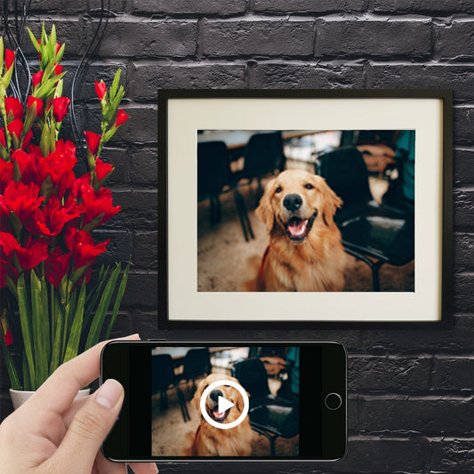 Interactive photo print - pet 