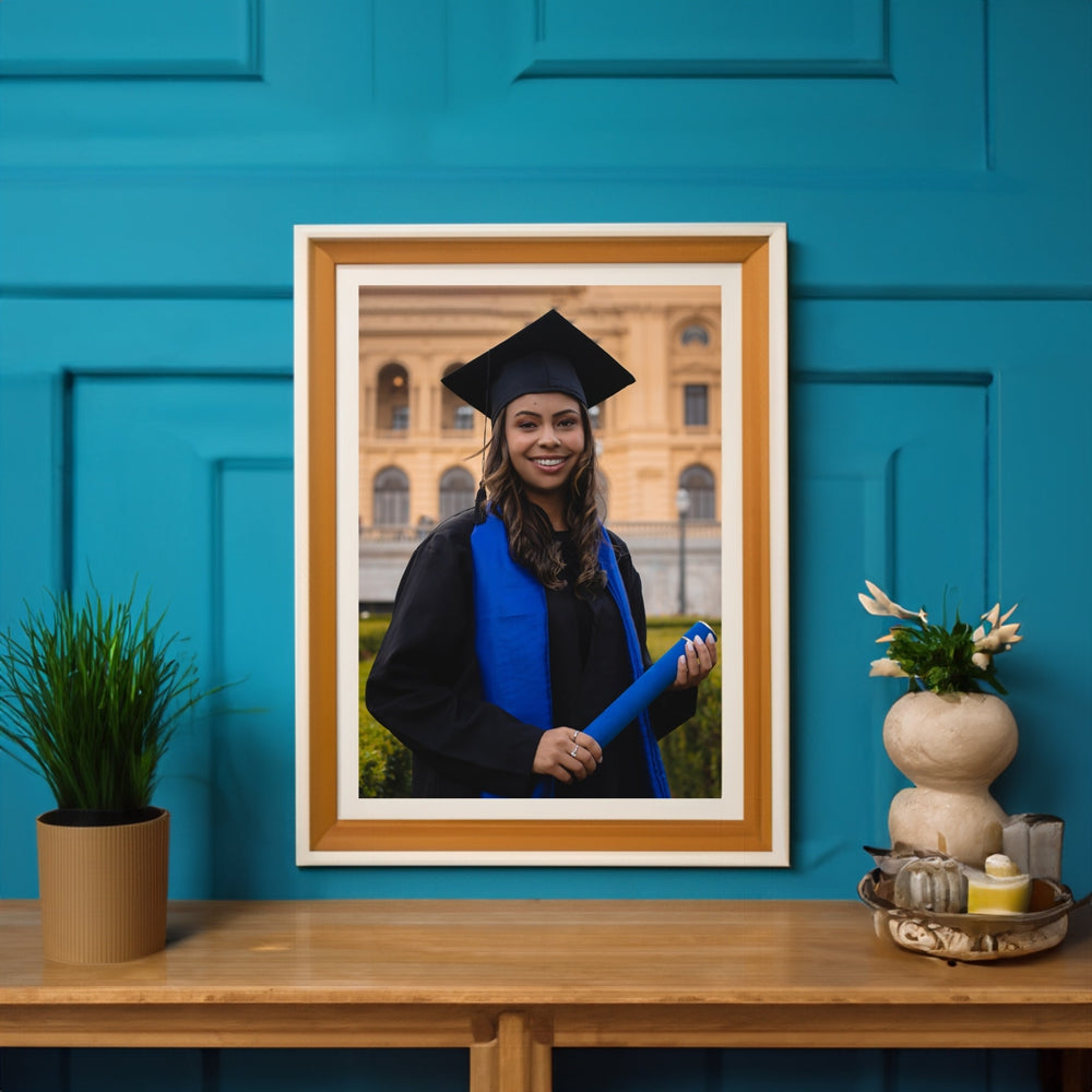 Graduation interactive photo print