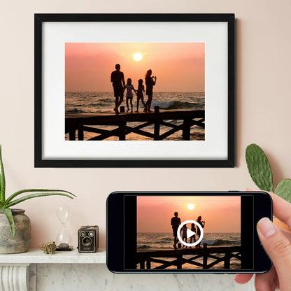 mother's day interactive photo print sunset