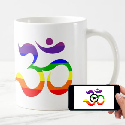 Meditation Om Shanti Chakra Playable Mug