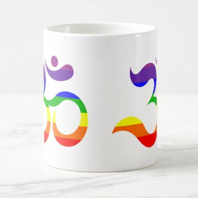 Meditation Om Shanti Chakra Playable Mug