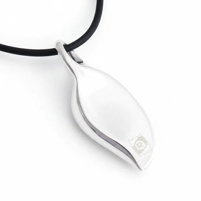 Stainless Steel Tiger's Eye Pendant with 18" rubber cord and gift box