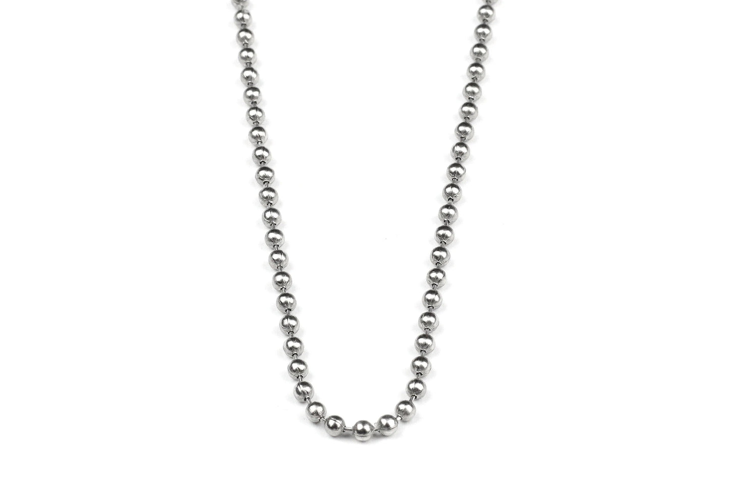 Stainless Steel Pendant with 20" ball chain and gift box
