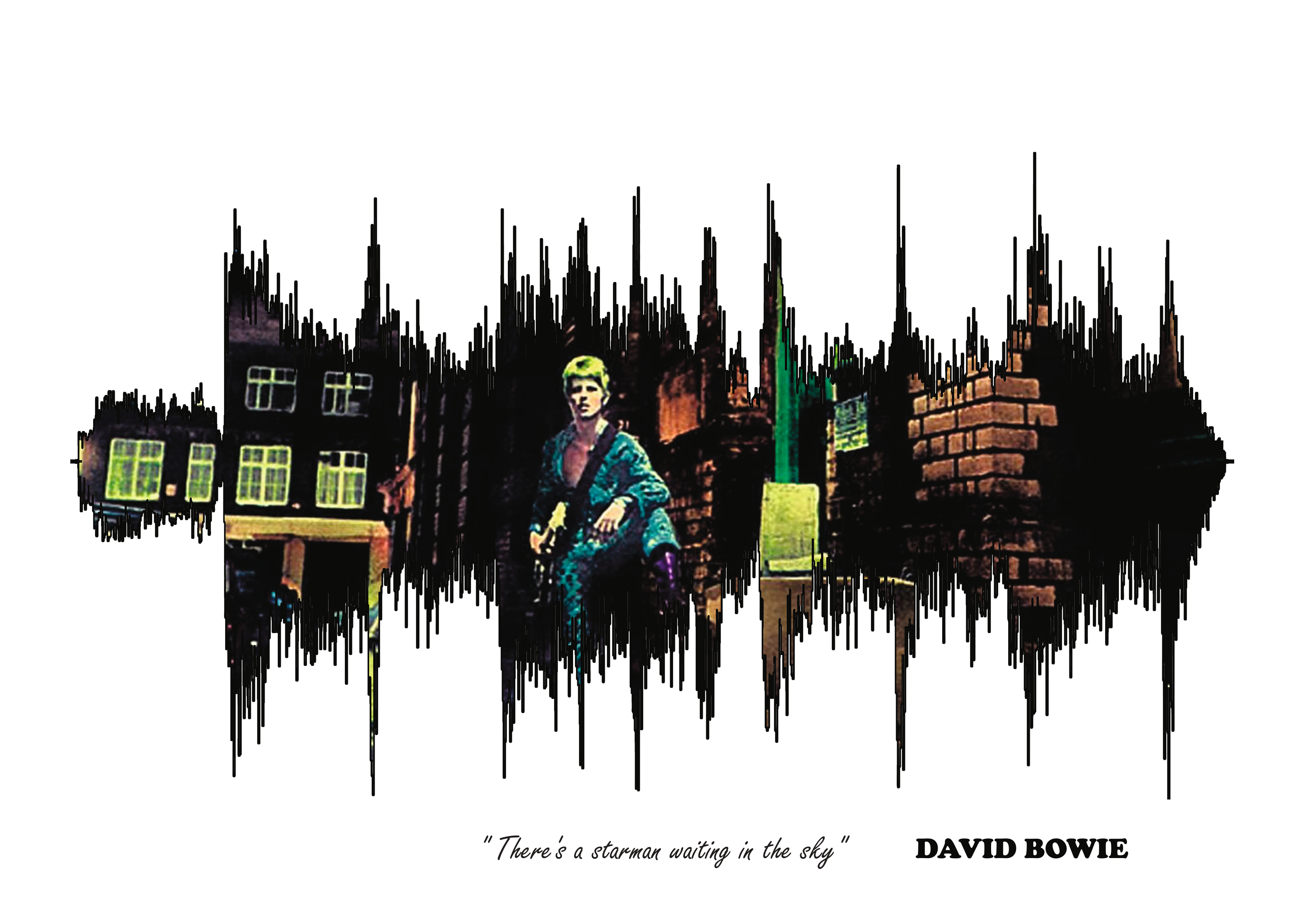 Load video: David Bowe Starman soundwave