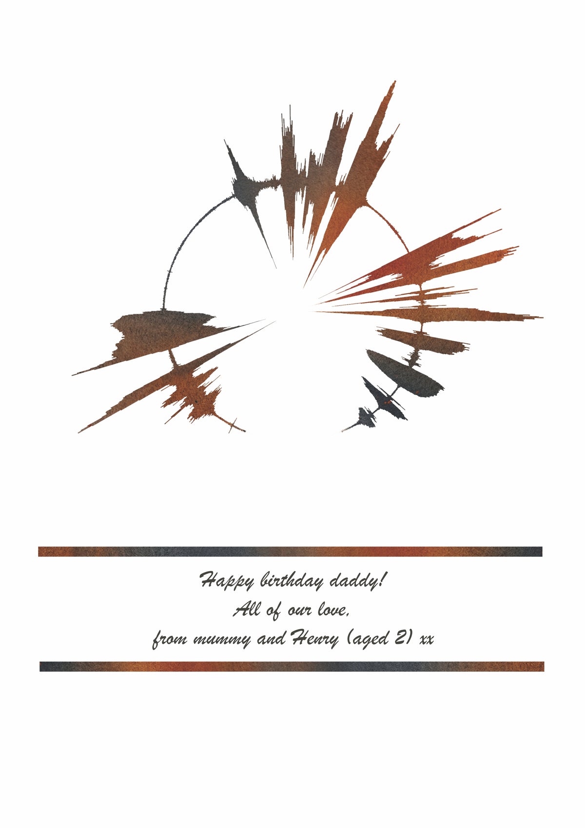 Load video: Happy birthday daddy